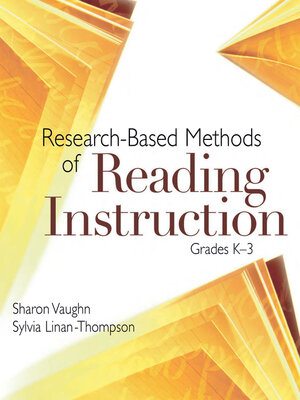cover image of Research-Based Methods of Reading Instruction, Grades K-3